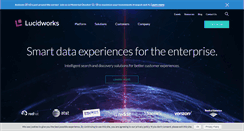 Desktop Screenshot of lucidworks.com