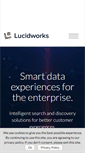 Mobile Screenshot of lucidworks.com